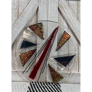 Abstract glass collection - 3 pieces